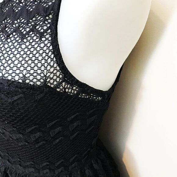 STRETCH lace sweetheart sleeveless dress - Picture 3 of 8